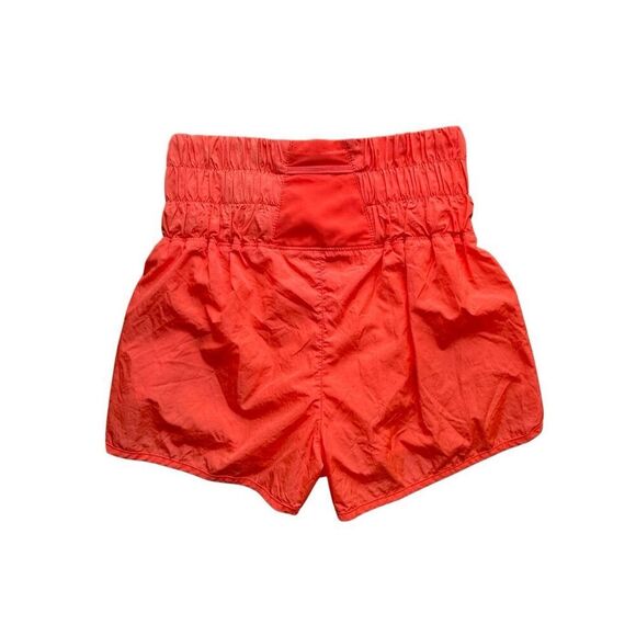 Free People Movement The Way Home Shorts in Arctic Papaya/Neon Orange Size S - Picture 5 of 11